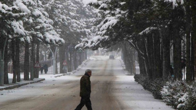 Elazığ’da Meteorolojiden ‘Çığ’ Uyarısı