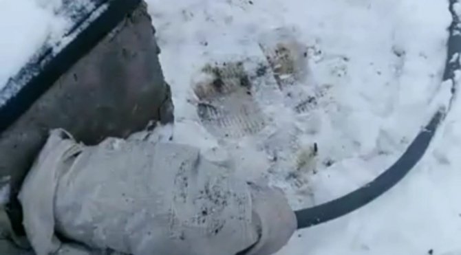 Elazığ’da Su Şebekleri Dondu