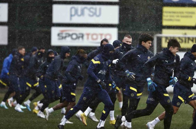 Fenerbahçe, Konyaspor Maçı Hazırlıklarını Tamamladı