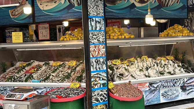 Sıcak Havalar Balıkçı Tezgahlarını Da Etkiledi