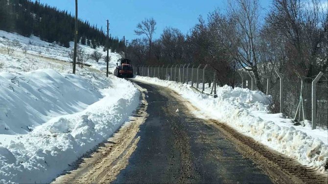 Kahramanmaraş’ta Karla Mücadele