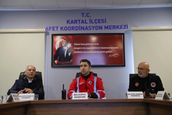 Kartal Belediyesi Kar Yağışına Karşı Teyakkuza Geçti