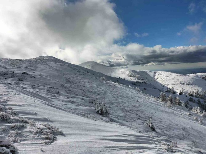 Kazdağları Milli Parkı Kar Yağışı Nedeniyle Geçici Olarak Ziyarete Kapatıldı