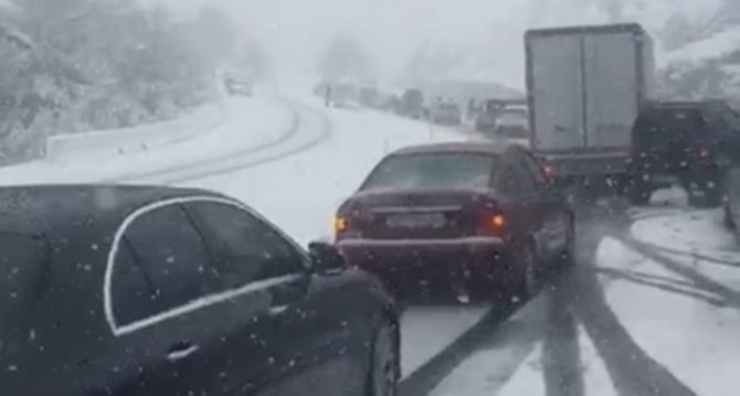 Muğla-denizli Karayolu Ulaşıma Kapandı