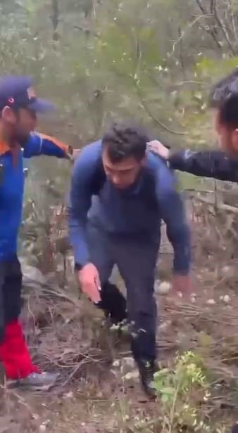 Ormanlık Alanda Kayboldu, Bulan Ekiplere İlk Sözü "Kusura Bakmayın" Oldu