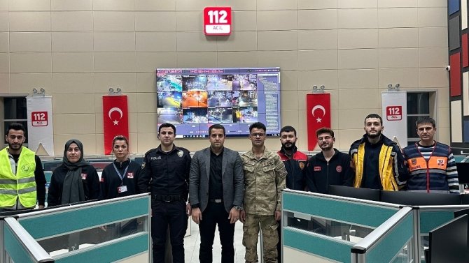 Şırnak 112 Acil Çağrı Merkezi Teyakkuz Halinde