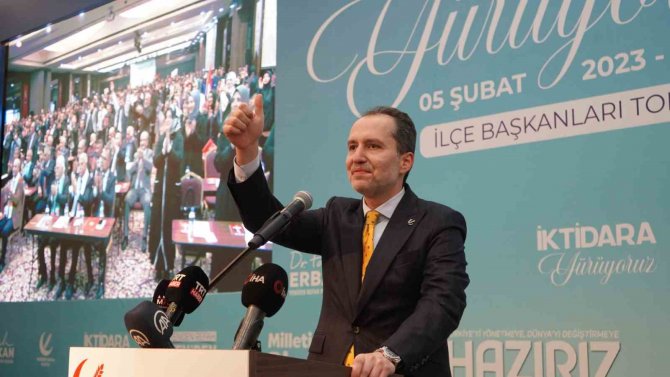 Yeniden Refah Partisi Seçime Hazırlık Programını İlçe Başkanlarıyla Gerçekleştirdi