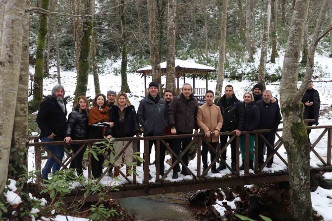 Zonguldak Kent Ormanı Kış Mevsiminde Vatandaşların İlgisini Görüyor