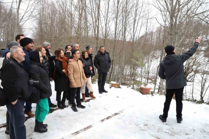 Zonguldak Kent Ormanı Kış Mevsiminde Vatandaşların İlgisini Görüyor