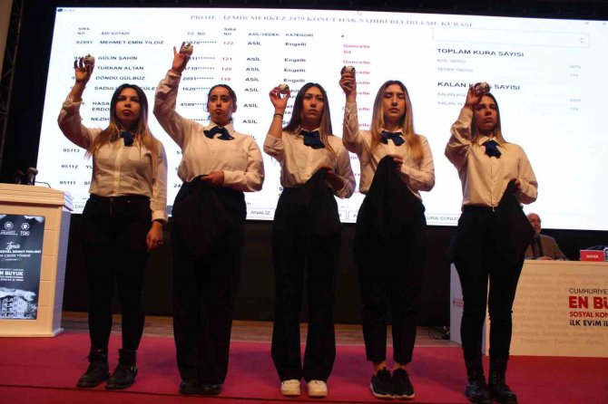 İ̇zmir’de Toki̇ Kurası