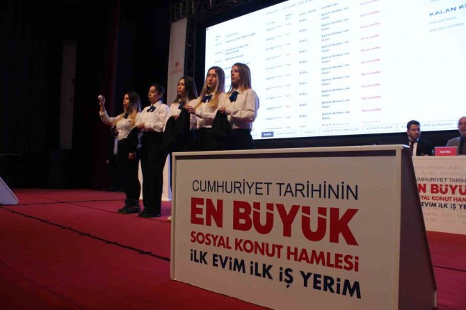İ̇zmir’de Toki̇ Kurası