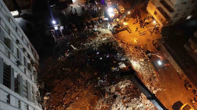 Adana’da Arama-kurtarma Çalışmaları Havadan Görüntülendi
