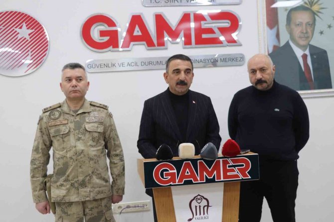 Siirt Valisi Hacıbektaşoğlu: “Yaralarımızı En Kısa Sürede Saracağız”