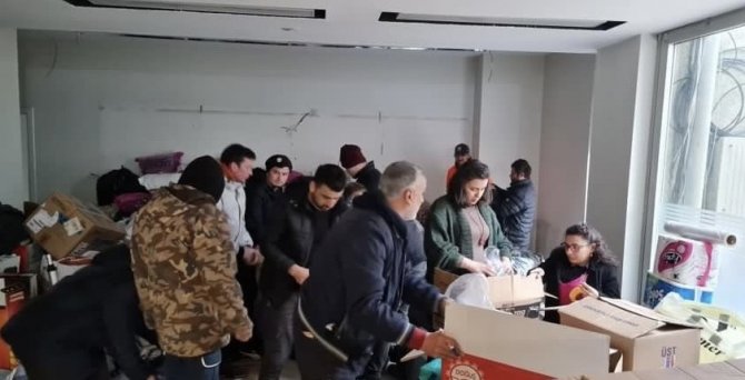 Devrek’ten Deprem Bölgesine Destek