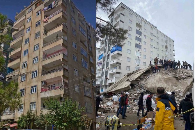 Yıkılan 9 Katlı Apartman Enkazında 8 Saat Sonra 3 Cansız Bedene Ulaşıldı