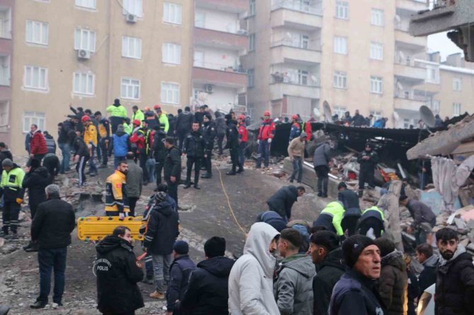 Diyarbakır’da 2 Kişinin Öldüğü 106 Kişinin Yaralandığı İş Merkezinin Çökme Anı Kamerada