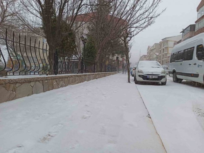 Keşan’da Kar Yağışı