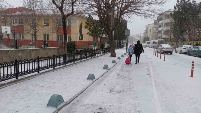 Keşan’da Kar Yağışı