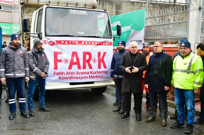 Fatih’ten Deprem Bölgesine Yardım Eli
