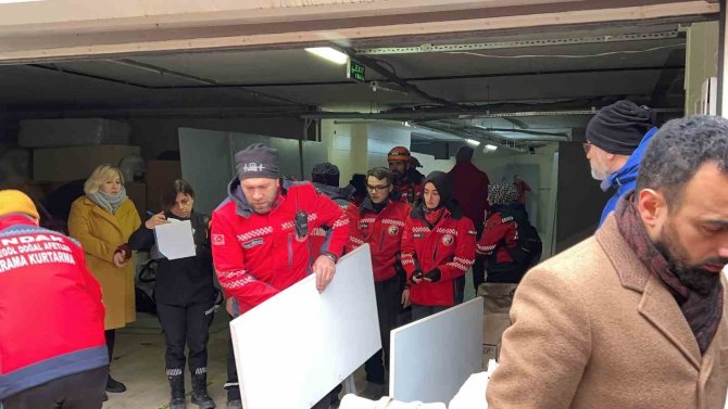 İ̇ndak Ekibi Deprem Bölgesine Hareket Etti