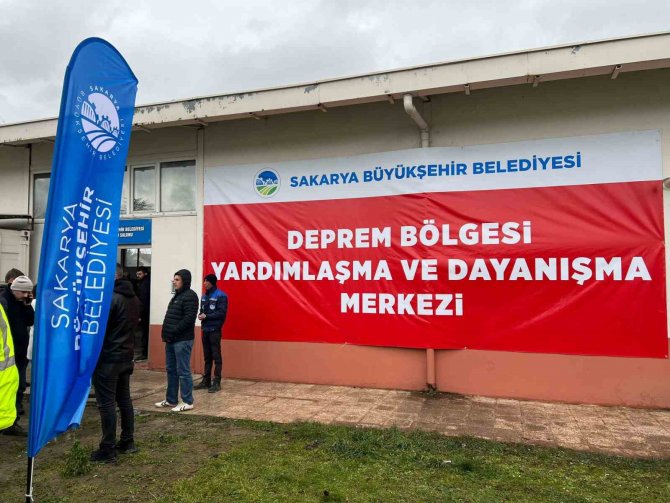 Sakarya’dan Deprem Bölgesine Yardım Eli