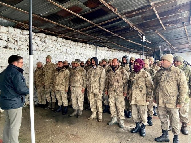Güvenlik Korucuları Afet Bölgesine Sevk Edildi