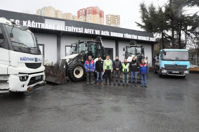 Kağıthane Belediyesi Deprem Bölgesi İçin Tüm İmkanlarını Seferber Etti