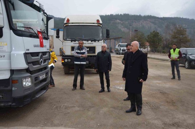 Karabük’ten Gaziantep’e Yardım Gönderildi