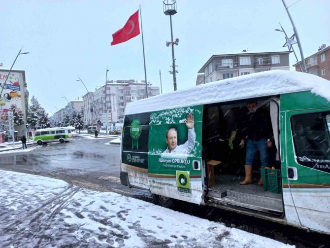 Ereğli Belediyesinden Deprem Bölgesine Yardım