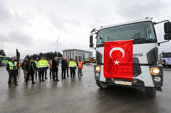 Sakarya’dan 43 İş Makinası Deprem Bölgesine Çıktı