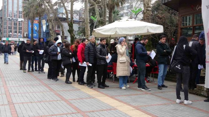Rize’de Deprem Bölgeleri İçin Kan Seferberliği