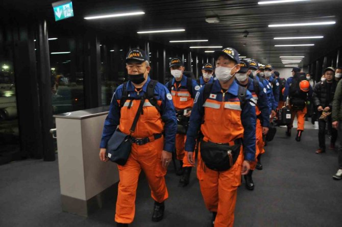 Japon Arama Kurtarma Ekibi Türkiye’ye Geldi