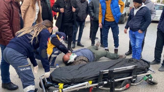 Otomobil Ve Bisiklet Çarpıştı: 1 Yaralı