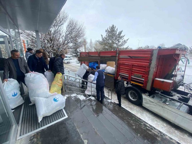 Aziziye Belediyesi’nde Yardım Seferberliği