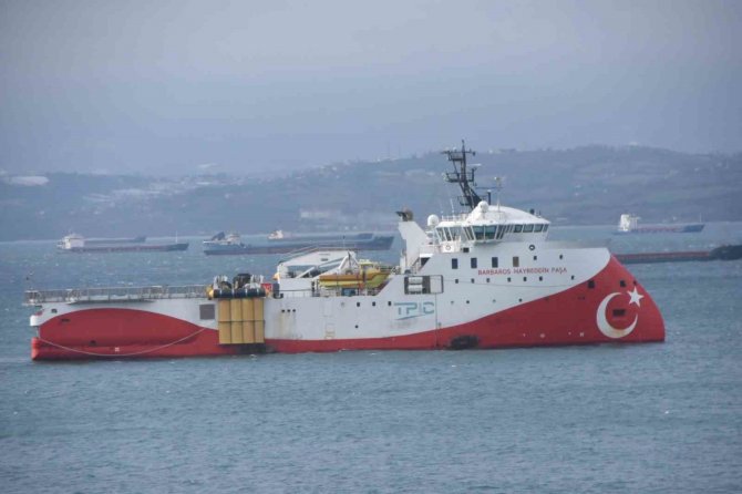 Barbaros Hayreddin Paşa Gemisi Sinop’a Demirledi