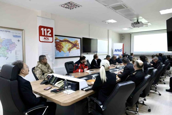 Kahramanmaraş Depremine Dair Değerlendirme Toplantısı Yapıldı