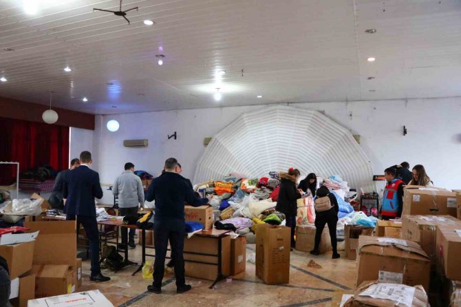 Çiftlikköy Belediyesi’nden Yardım Seferberliği