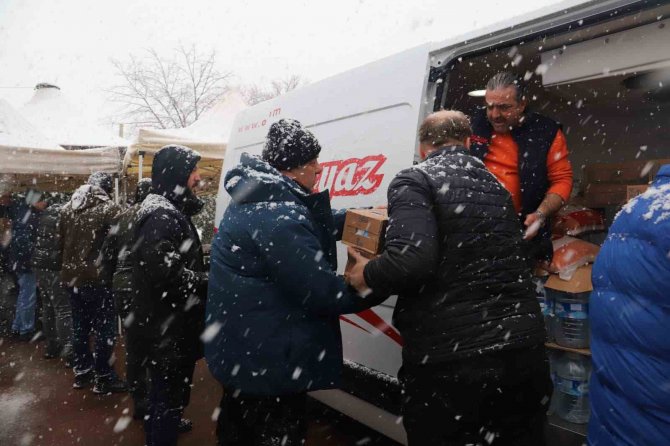 Yardım Konvoyu Elbistan İçin Yola Çıktı