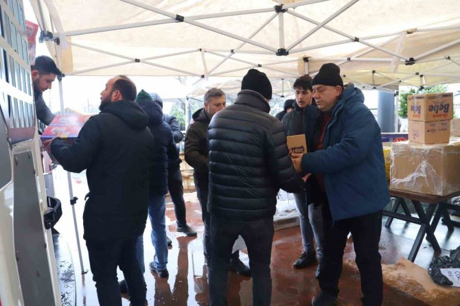 Yardım Konvoyu Elbistan İçin Yola Çıktı