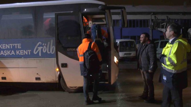 Gölbaşı Belediyesi’nden Deprem Bölgesine 10 Mühendis Desteği