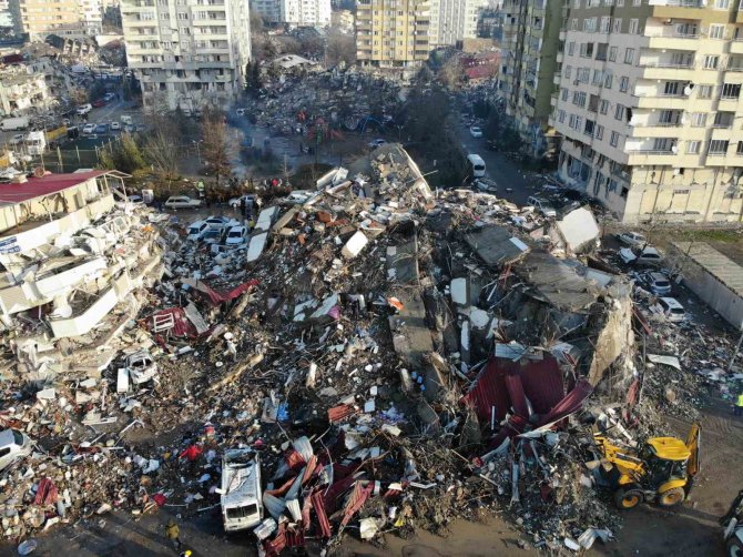 Depremin Vurduğu Elbistan, Dron İle Görüntülendi