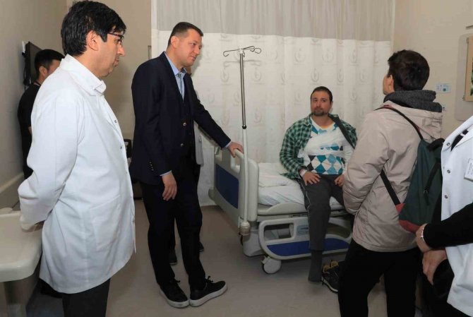 Alanya’ya Getirilen Depremzedelerin Tedavisine Başlandı