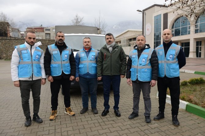 Yıldırım Tüm Ekipleriyle Afet Bölgesinde