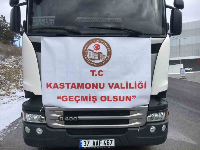 Kastamonu’dan Deprem Bölgesine "Yardım" Seferberliği