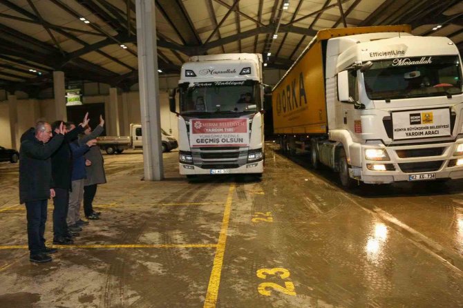 Konya Depremzedeler İçin Tek Yürek Oldu