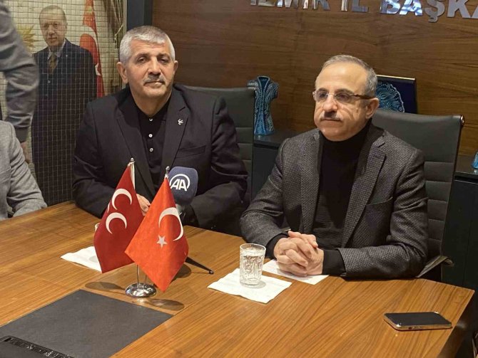 İ̇zmir’de Ak Parti Ve Mhp İl Başkanlıklarından Ortak Hareket