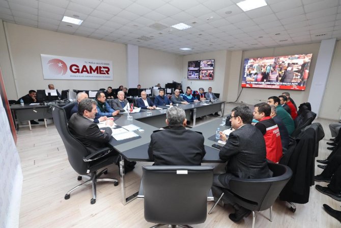 Muğla Valiliği’nden Değerlendirme Toplantısı