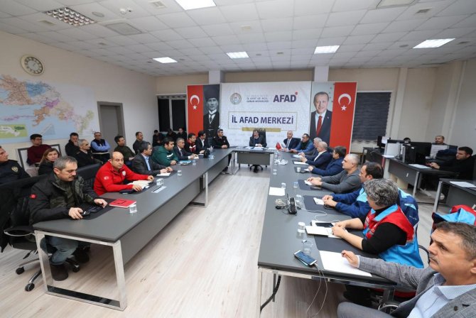 Muğla Valiliği’nden Değerlendirme Toplantısı