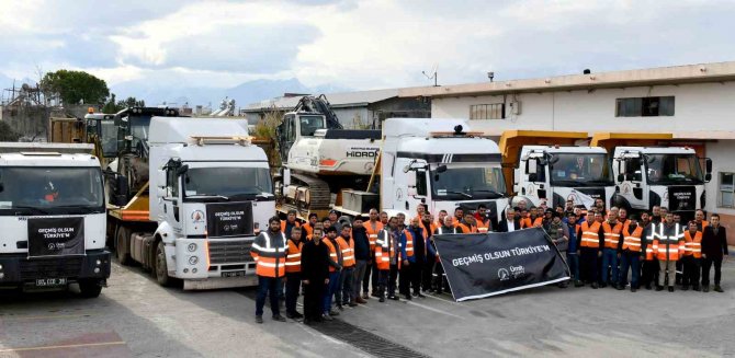 Muratpaşa Belediyesi’nden Deprem Bölgesine Yardım Seferberliği