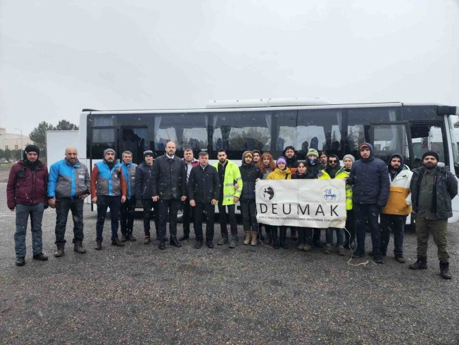 Dokuz Eylül’den Deprem Seferberliği